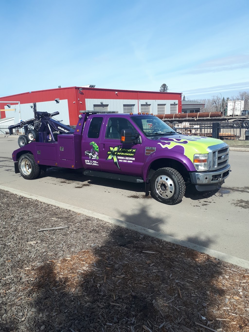 Taggs Extreme Towing Ltd | 12 Valentine Crescent, Red Deer, AB T4R 0G2, Canada | Phone: (403) 596-4800