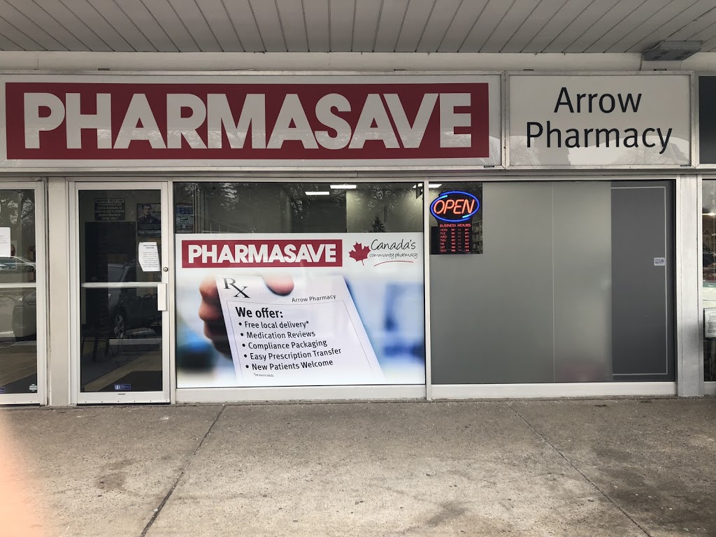 Arrow Pharmasave | 1150 Lorne Park Rd, Mississauga, ON L5H 3A5, Canada | Phone: (905) 274-3689