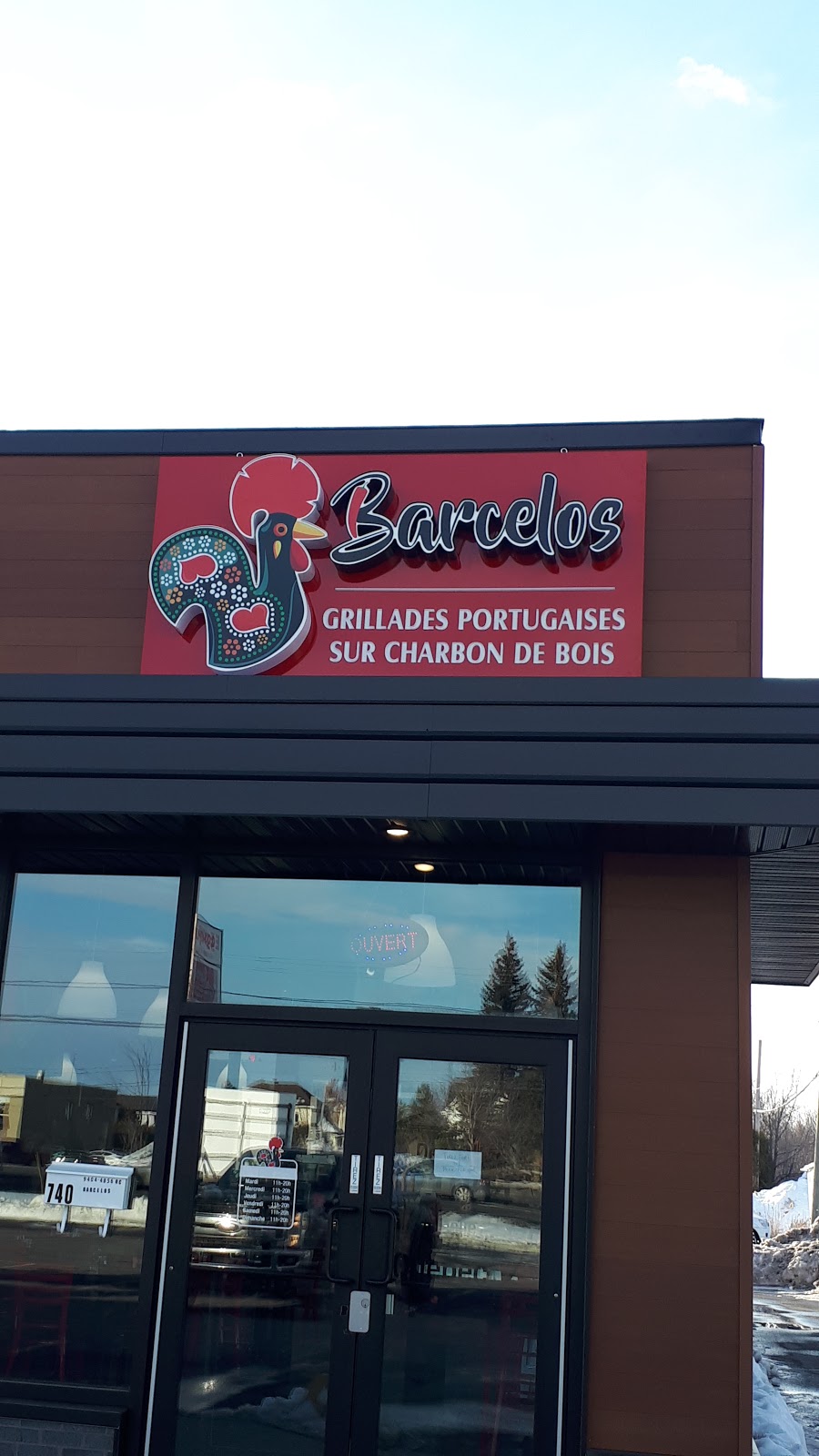 Restaurant barcelos chambly | 740 Boulevard de Périgny, Chambly, QC J3L 1W3, Canada | Phone: (450) 982-1200