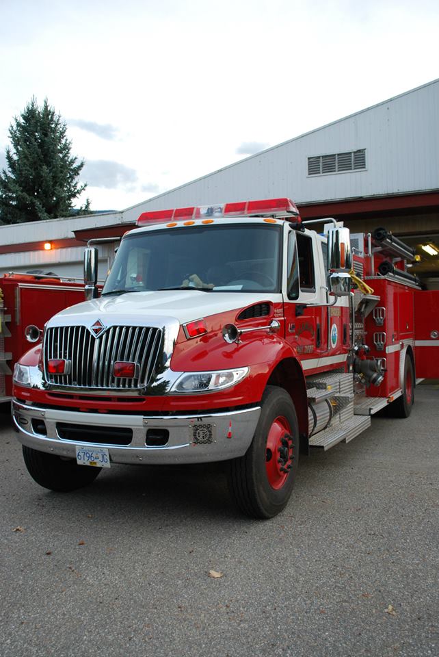 Sicamous Fire Dept | 701 Whitehead St, Sicamous, BC V0E 2V1, Canada | Phone: (250) 836-2271