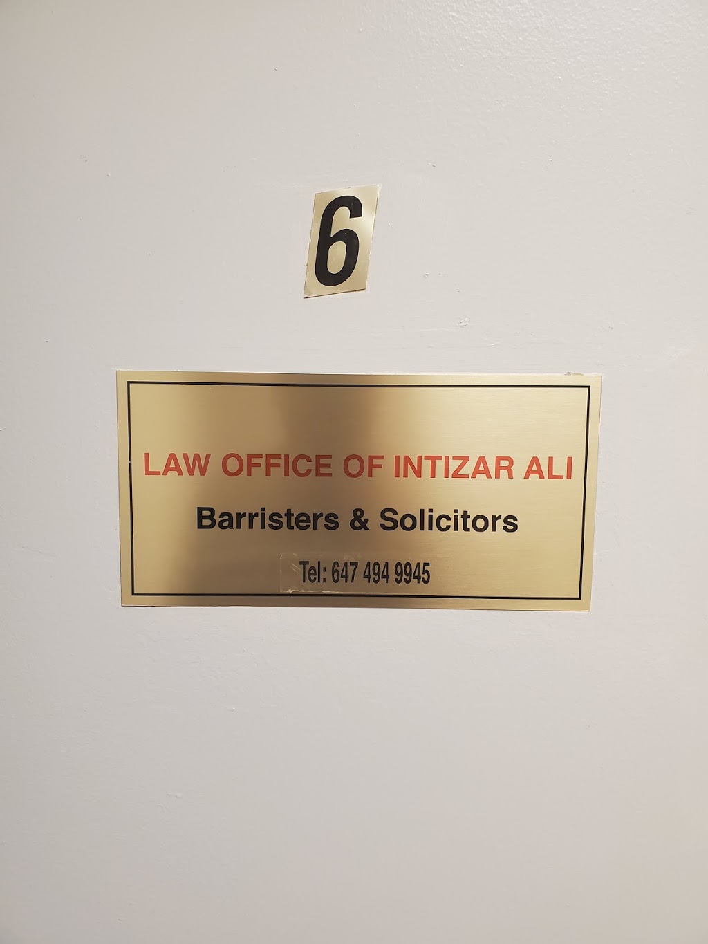 Law Office of Intizar Ali: Barristers and Solicitors | 1193-A Brimley Rd, Scarborough, ON M1P 3G5, Canada | Phone: (647) 494-9945