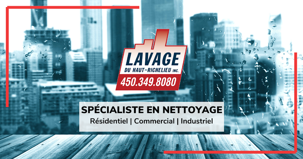 Lavage Du Haut-Richelieu Inc | 140 Rue Jacques-Cartier S, Saint-Jean-sur-Richelieu, QC J3B 6S1, Canada | Phone: (450) 349-8080