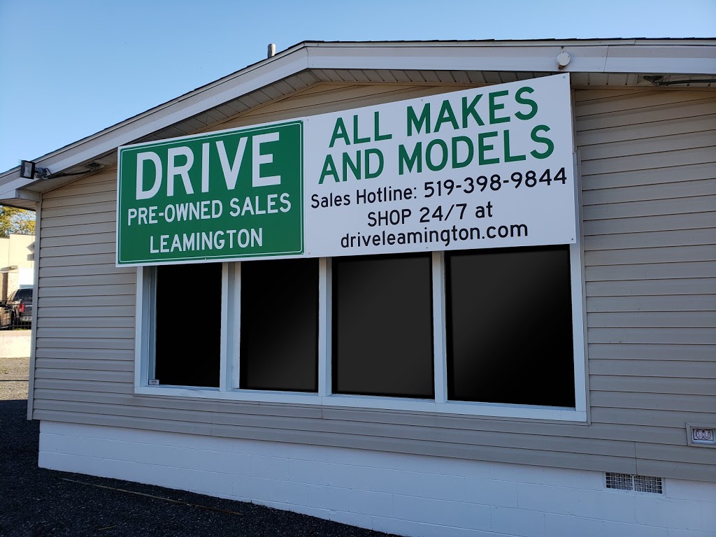 Drive Leamington Pre-Owned Sales | 320 Erie St S, Leamington, ON N8H 3C5, Canada | Phone: (519) 398-9844