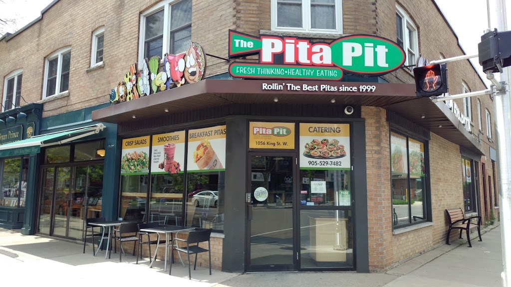 Pita Pit | 1056 King St W, Hamilton, ON L8S 1L7, Canada | Phone: (905) 529-7482