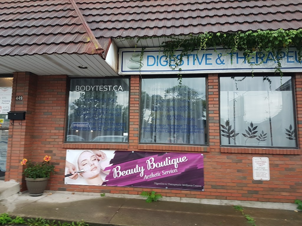 Digestive & Therapeutic Wellness Centre | 449 Main St W, Hamilton, ON L8P 1K5, Canada | Phone: (905) 540-1405