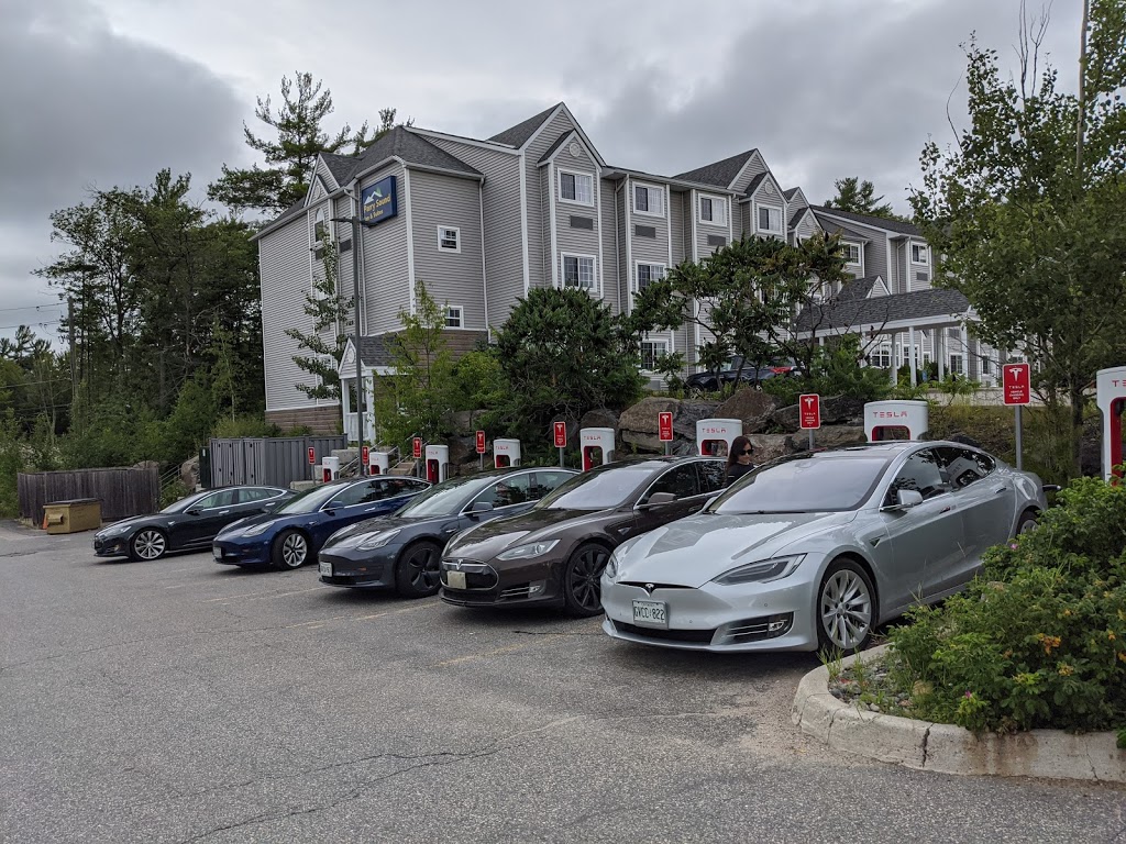 Tesla Supercharger | 292 Louisa St, Parry Sound, ON P2A 3C1, Canada | Phone: (877) 798-3752