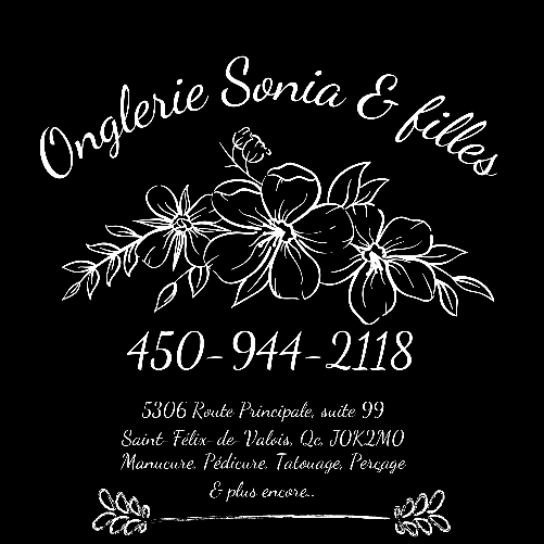Onglerie Sonia & Filles | 5306 Rue Principale #99, Saint-Félix-de-Valois, QC J0K 2M0, Canada | Phone: (450) 944-2118
