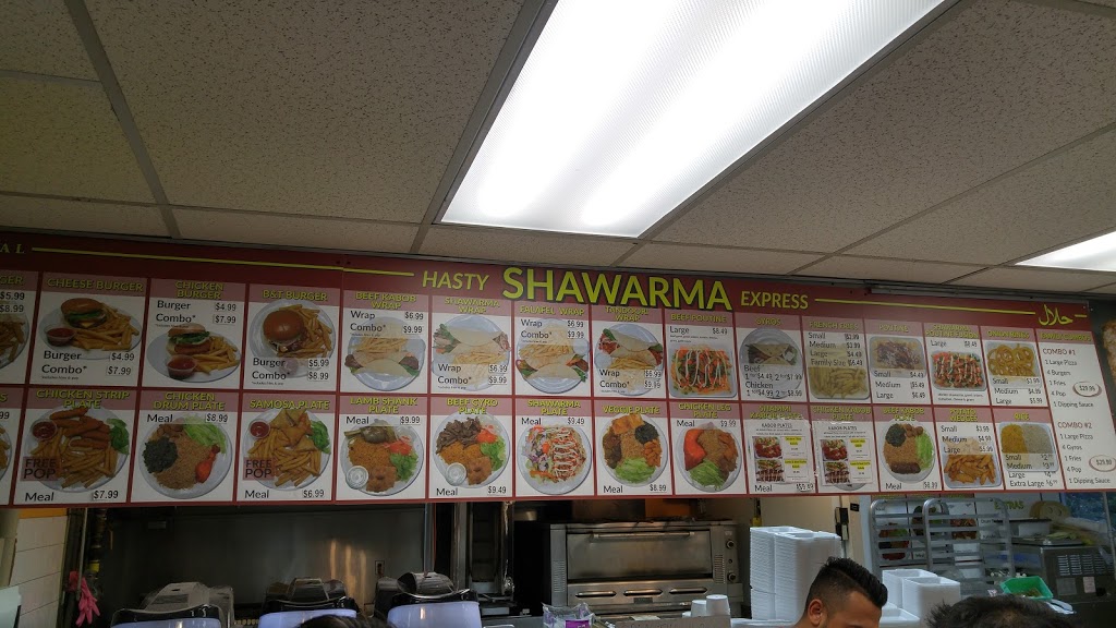 HASTY SHAWARMA Express | 103 Ontario St S, Kitchener, ON N2G 1X5, Canada | Phone: (519) 579-0754