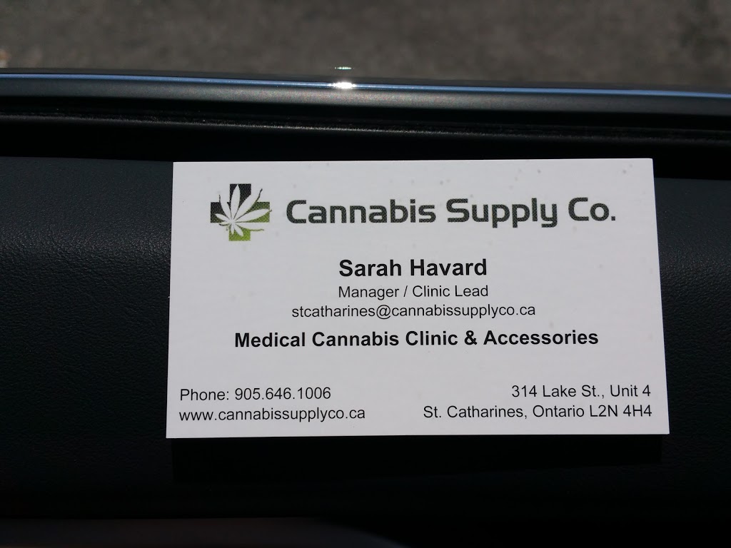 Cannabis Supply Co. | 4-314 Lake St, St. Catharines, ON L2N 4H4, Canada | Phone: (905) 646-1006