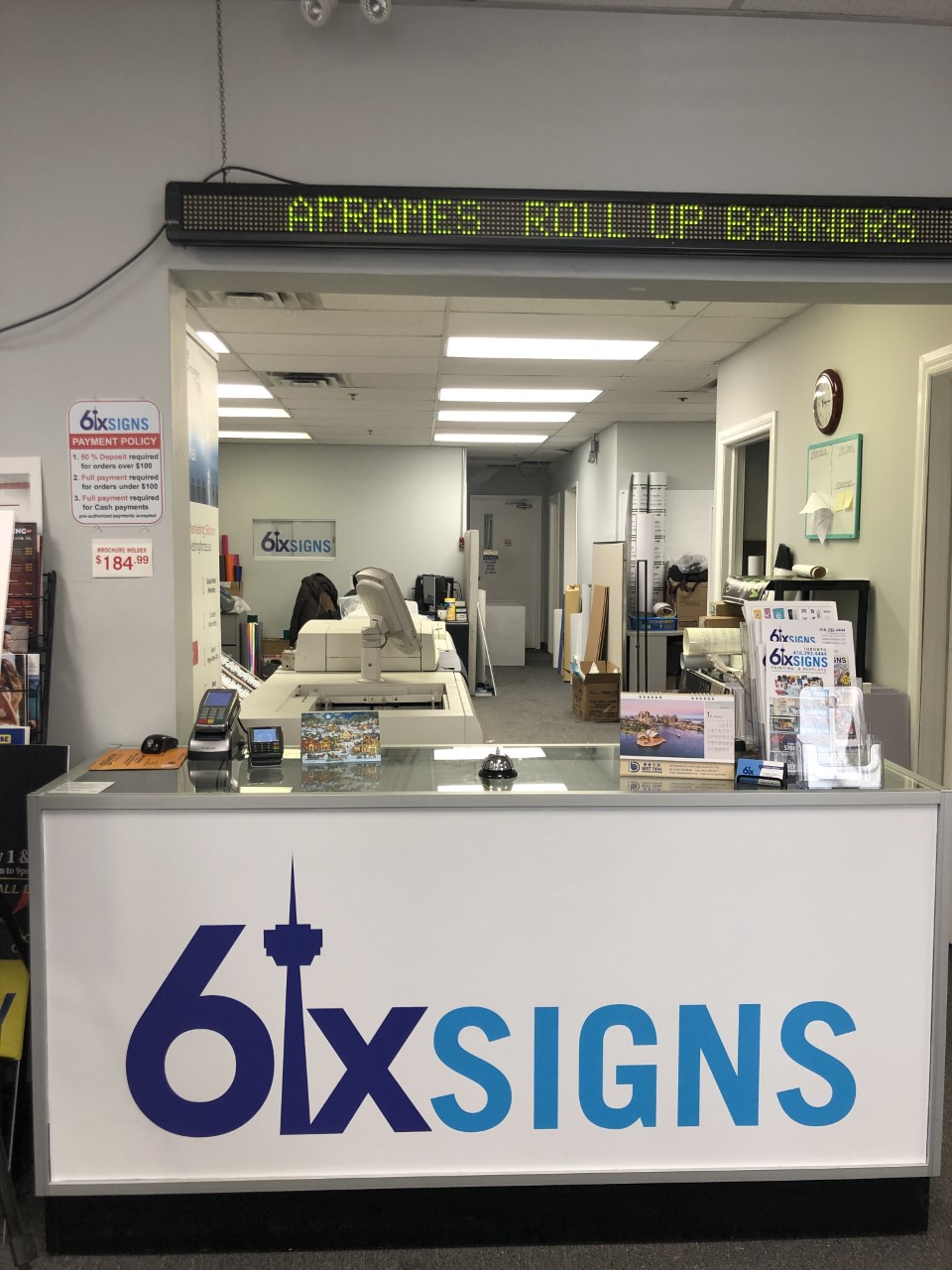 6ix Signs Ltd. | 120 Milner Ave #9, Scarborough, ON M1S 3R2, Canada | Phone: (416) 292-4444