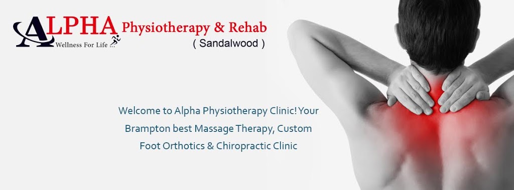 Alpha Physiotherapy And Rehab Clinic Sandalwood | Unit 17-2955 sandalwood parkway east, 2955 Sandalwood Pkwy E, Brampton, ON L6R 3J6, Canada | Phone: (905) 789-0123