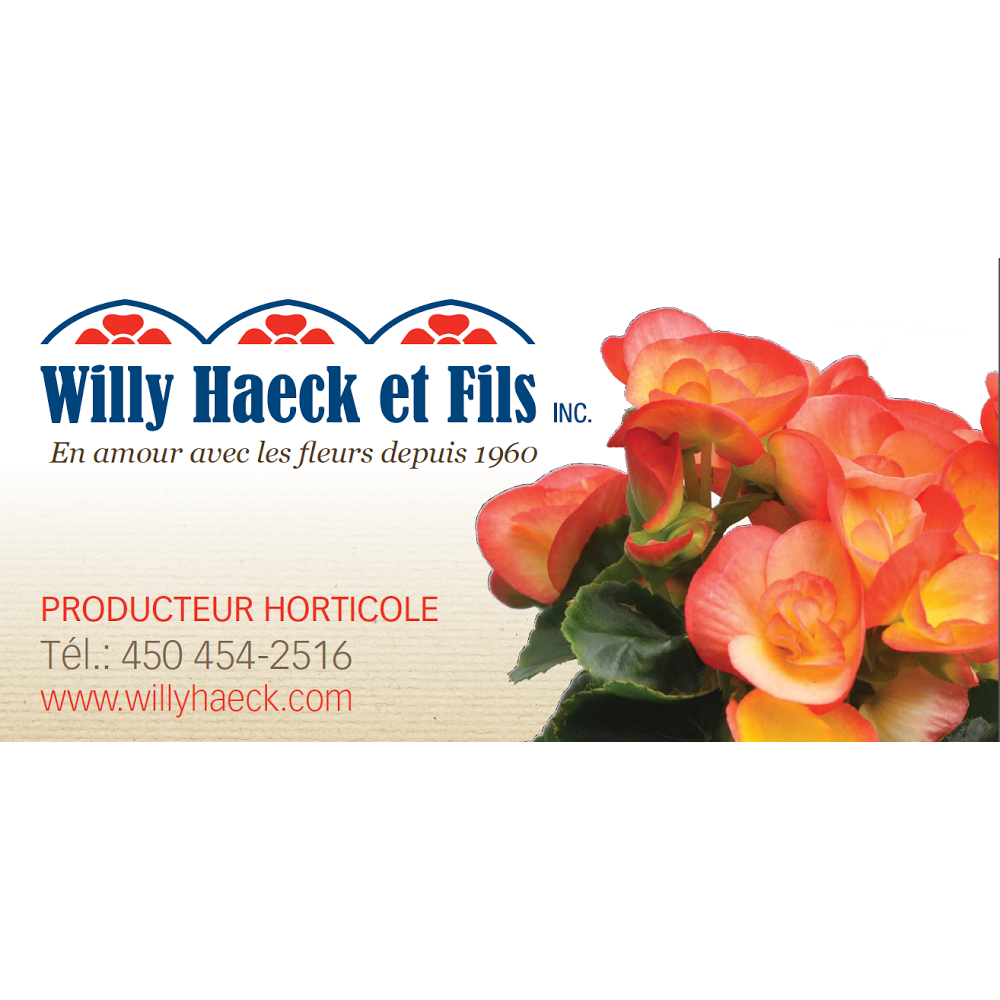 Willy Haeck et fils | 1819 Rang Notre Dame, Saint-Rémi, QC J0L 2L0, Canada | Phone: (450) 454-2516