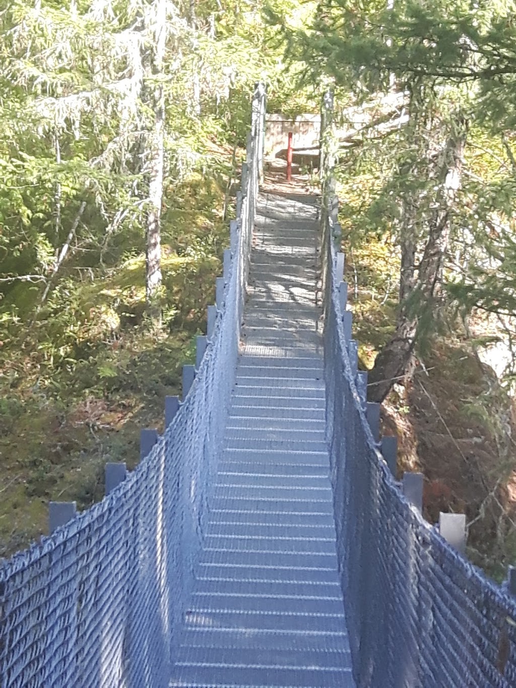 Haslam Creek Suspension Bridge | Trans Canada Trail, Lake Cowichan, BC V0R 2G0, Canada