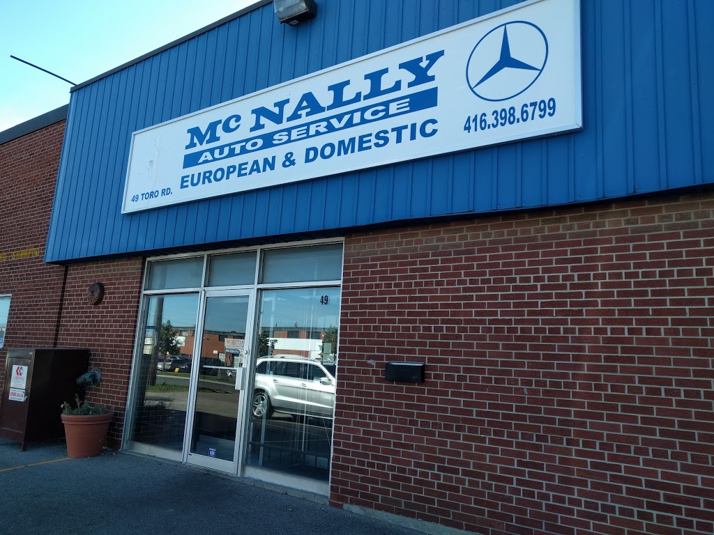 McNally Auto EuroMechanic | 49 Toro Rd, North York, ON M3J 2A4, Canada | Phone: (416) 398-6799