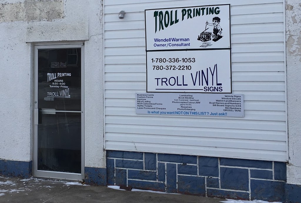 Troll Printing | 4920 50 St, Bashaw, AB T0B, Canada, Canada | Phone: (780) 336-1053