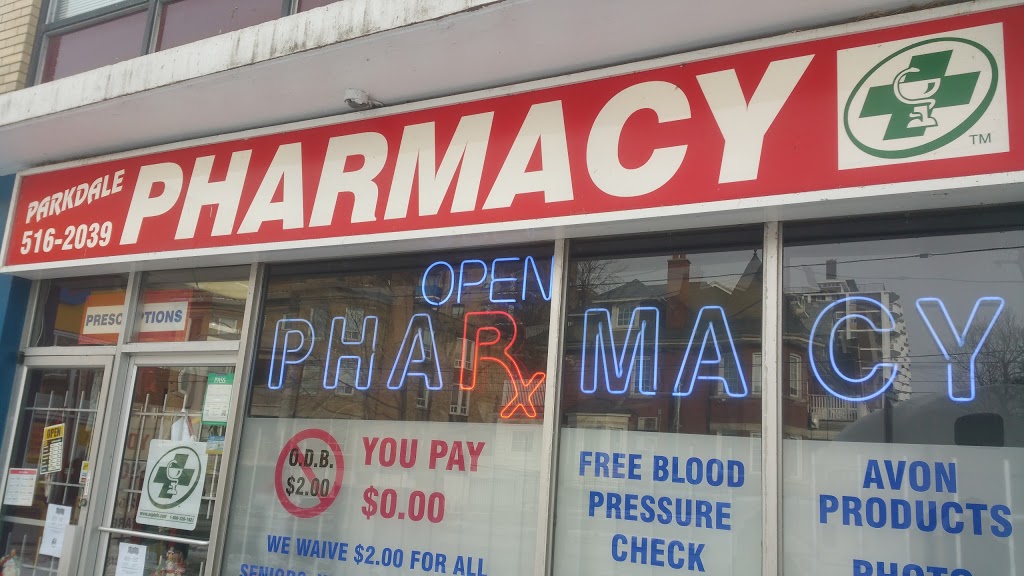 Parkdale Pharmacy | 1439 King St W, Toronto, ON M6K 1H9, Canada | Phone: (416) 516-2039