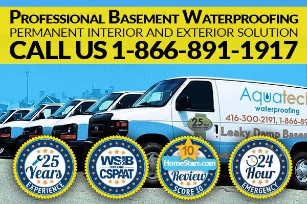 Aquatech Waterproofing | 20 Hyde Ave, Toronto, ON M6M 1J3, Canada | Phone: (416) 300-2191