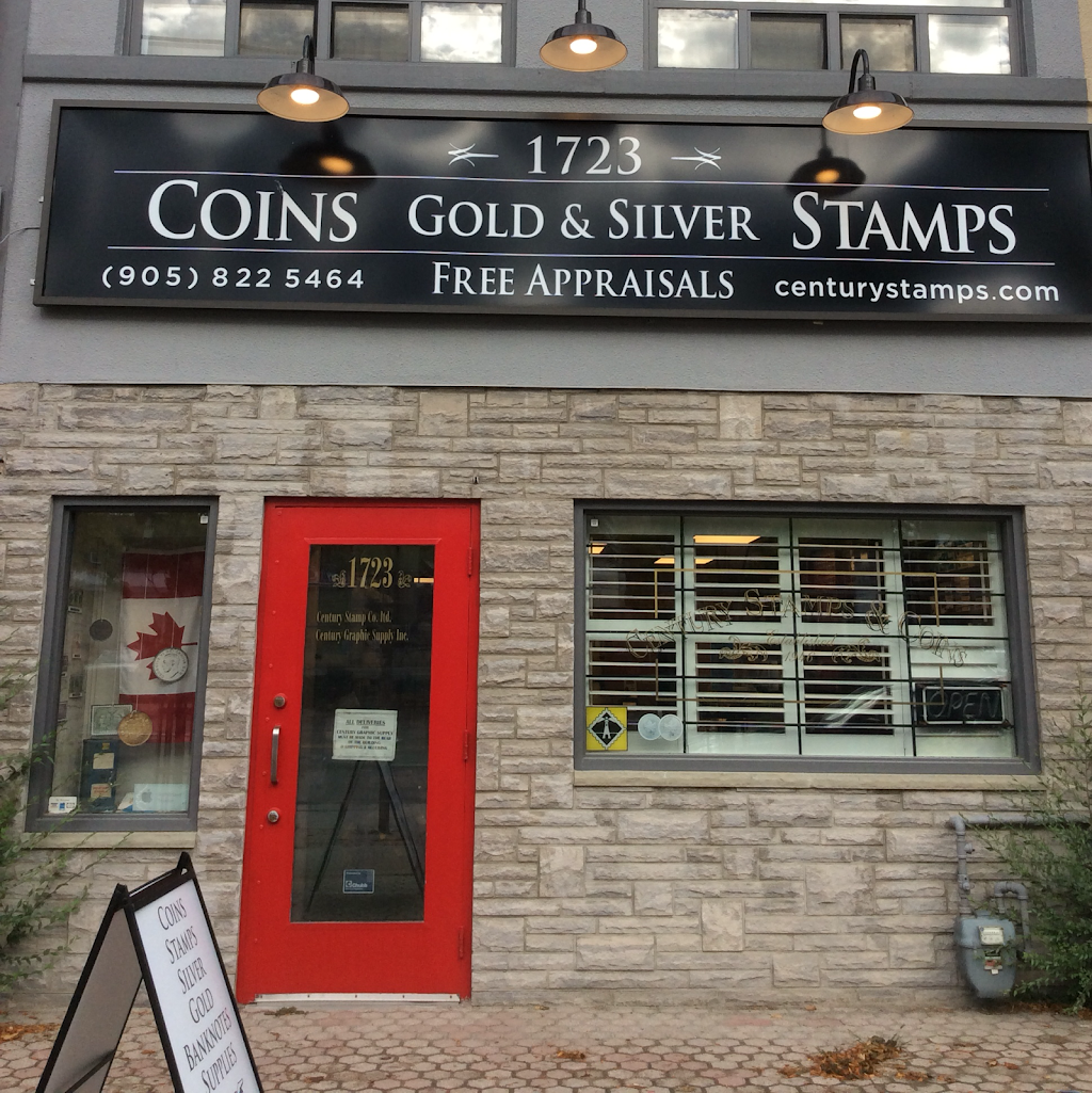 Century Stamps And Coins | 1723 Lakeshore Rd W, Mississauga, ON L5J 1J4, Canada | Phone: (905) 822-5464