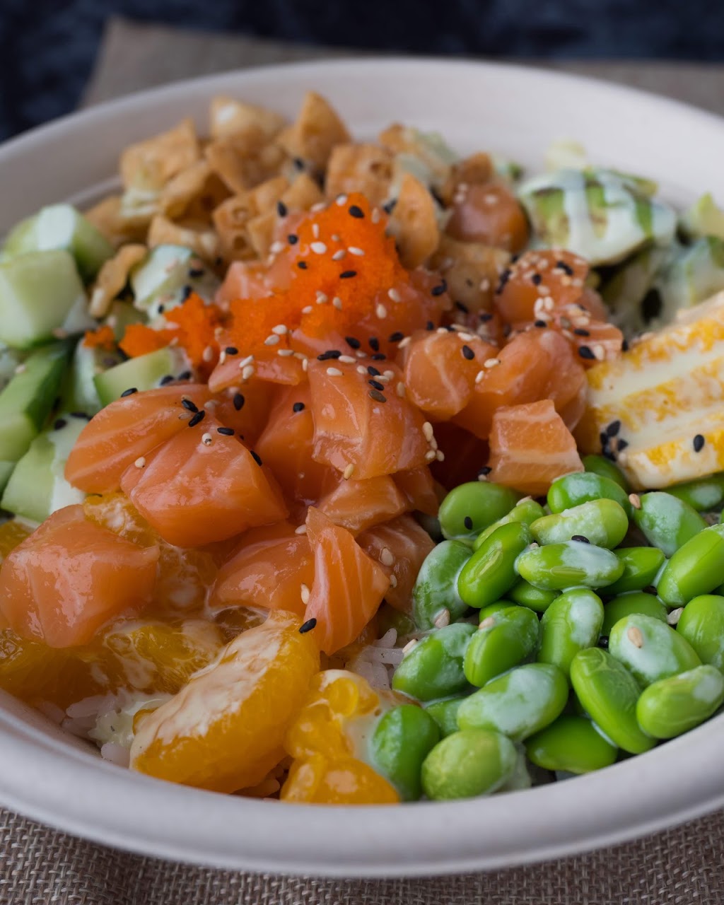 ONO Poké Bar | 369 Mountainview Rd S unit 5, Georgetown, ON L7G 5X3, Canada | Phone: (905) 702-8688