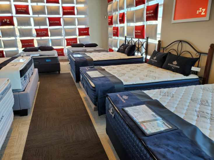 Sleep Country Canada | Trinity Hills, 260 Naa Plaza SW, Calgary, AB T3B 5V6, Canada | Phone: (587) 288-0926