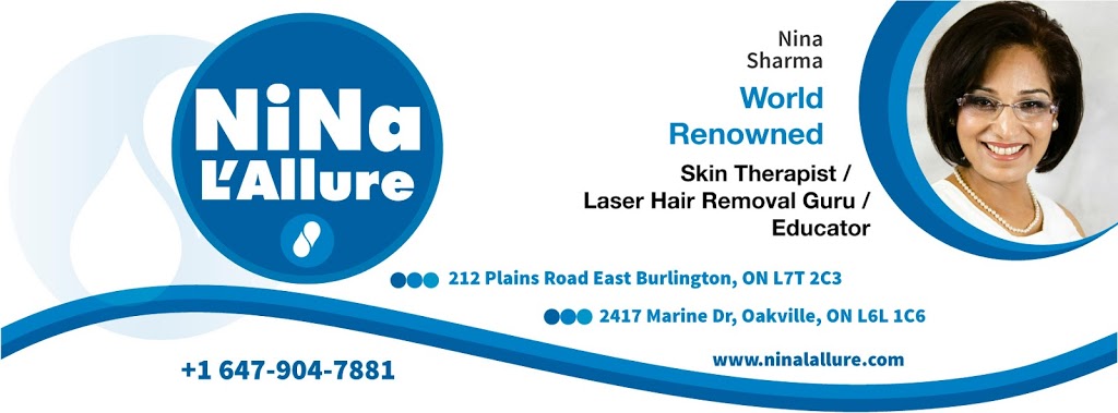 Nina LAllure Skin & Laser Experts | 212 Plains Rd E, Burlington, ON L7T 2C3, Canada | Phone: (647) 904-7881