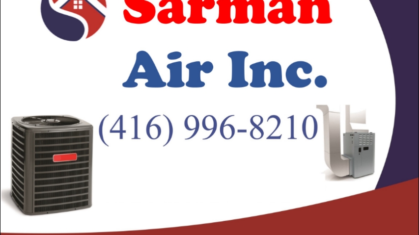 Sarman Air Inc. | 2 Durie Ln, Thornhill, ON L3R 5R6, Canada | Phone: (416) 996-8210