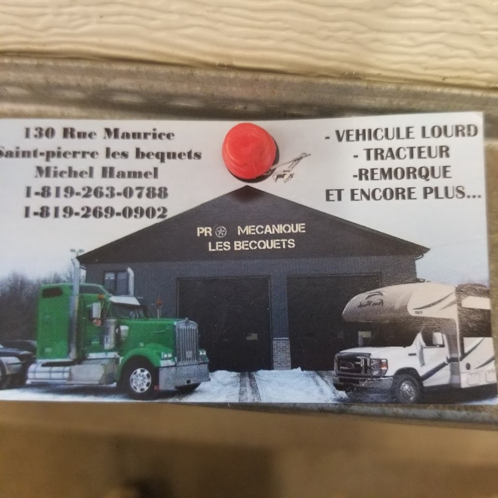 Pro mécanique les becquets | 130 Rue Maurice, Sainte-Cécile-de-Lévrard, QC G0X 2M0, Canada | Phone: (819) 263-0788