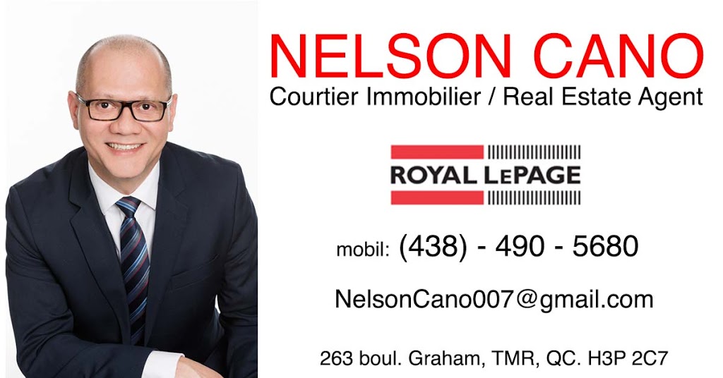 Nelson Cano: ROYA: LEPAGE | 263 Boulevard Graham, Mont-Royal, QC H3R 1C2, Canada | Phone: (438) 490-5680