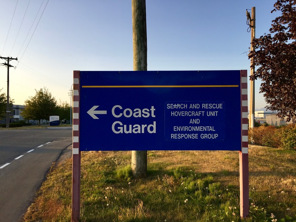 Canadian Coast Guard Sea Island Hovercraft Base | 4260 Inglis Dr, Richmond, BC V7B 1L7, Canada | Phone: (250) 413-8933