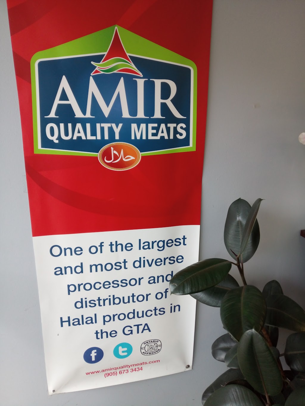 Amir Quality Meats | 128 Hedgedale Rd, Brampton, ON L6T 5L2, Canada | Phone: (905) 457-7557