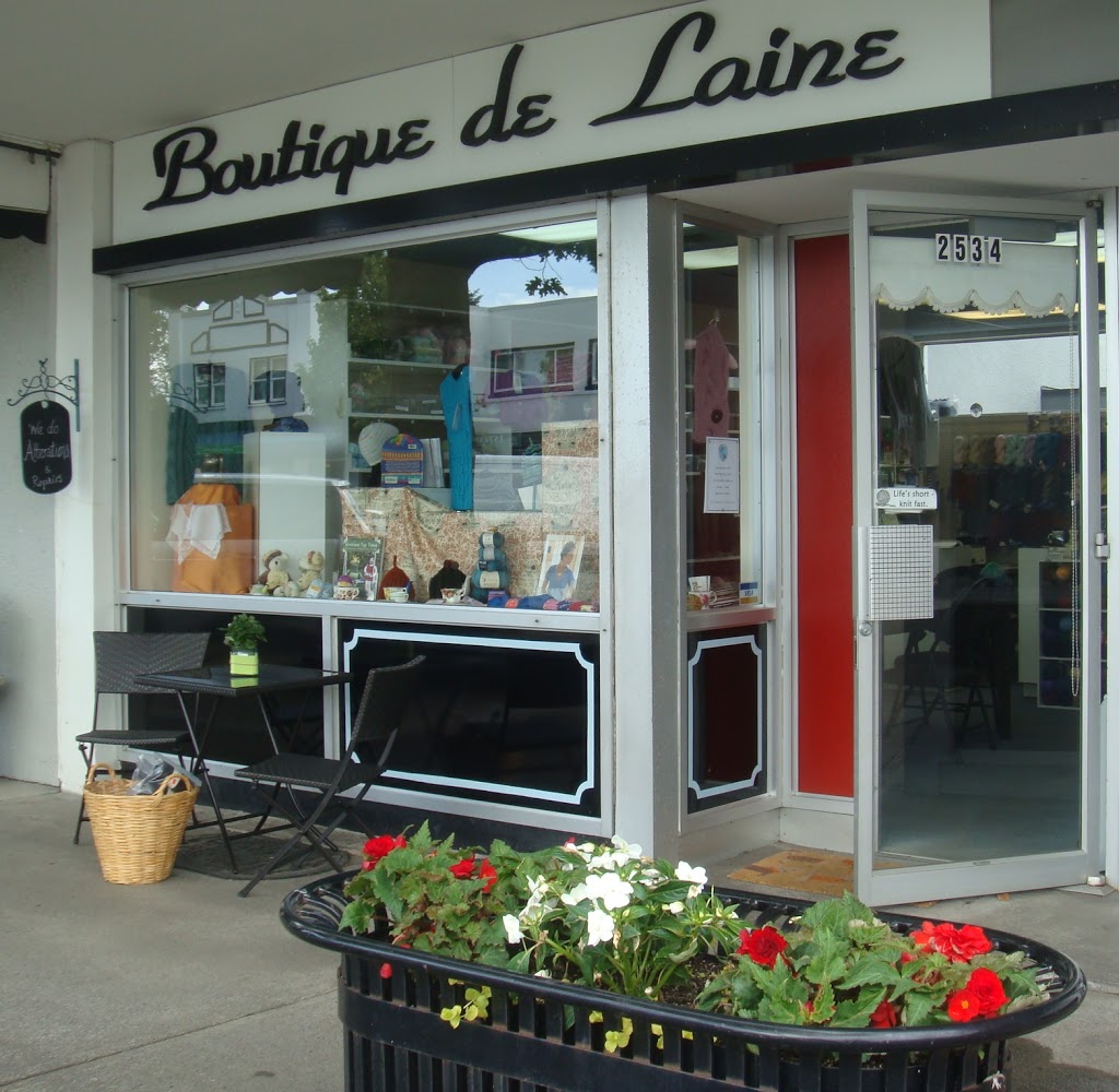 Boutique de Laine | 2534 Estevan Ave, Victoria, BC V8R 2S7, Canada | Phone: (250) 592-9616