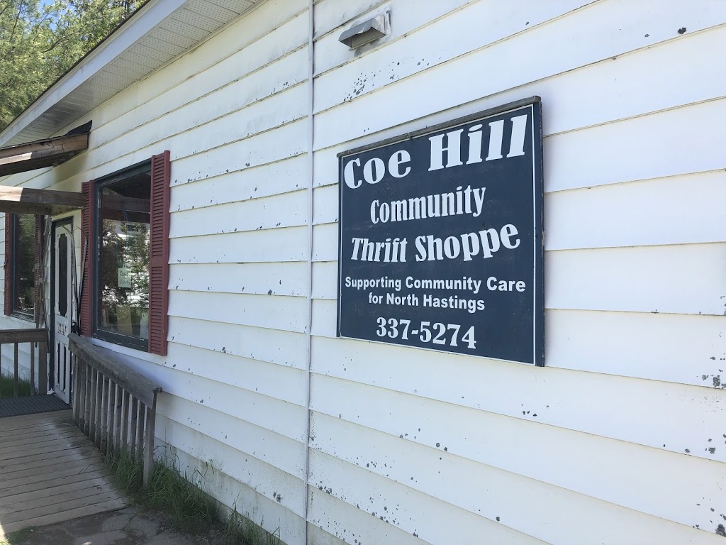 Coe Hill Community Thrift Shop | 2149 Hwy 620, Coe Hill, ON K0L 1P0, Canada | Phone: (613) 337-5274