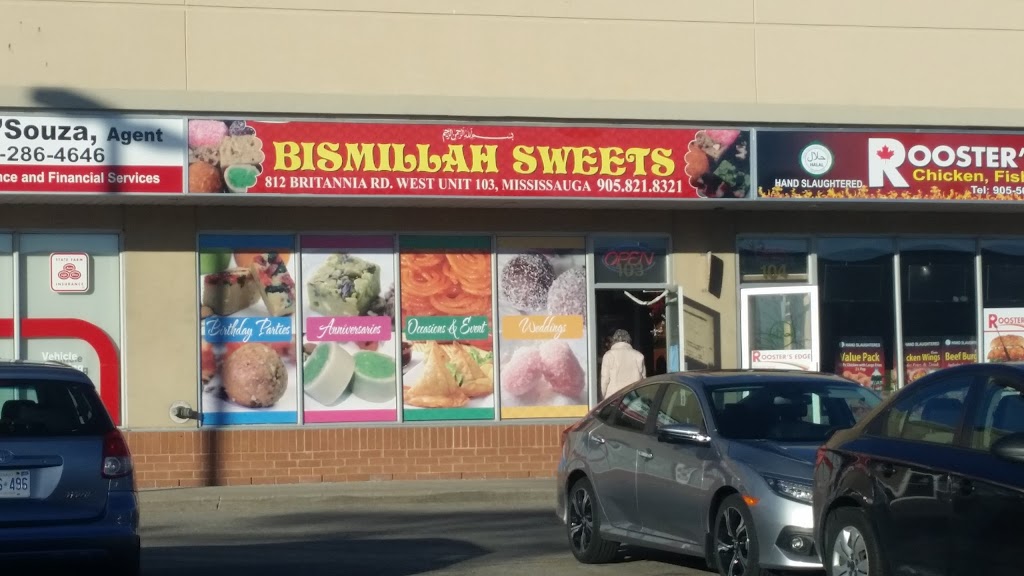 Bismillah Sweets | 812 Britannia Rd W, Mississauga, ON L5V 2P5, Canada | Phone: (905) 821-8321