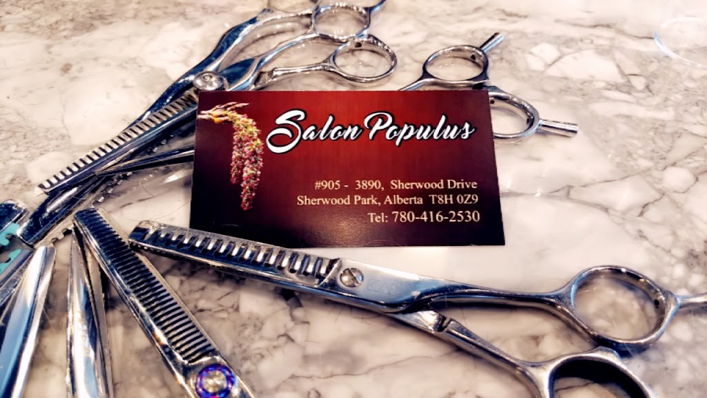 Salon Populus | #905, 3890 Sherwood Dr, Sherwood Park, AB T8H 0Z9, Canada | Phone: (780) 416-2530