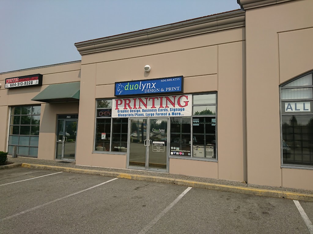 Duolynx Design & Print | 20167 96 Ave #204, Langley, BC V1M 3C5, Canada | Phone: (604) 888-4755