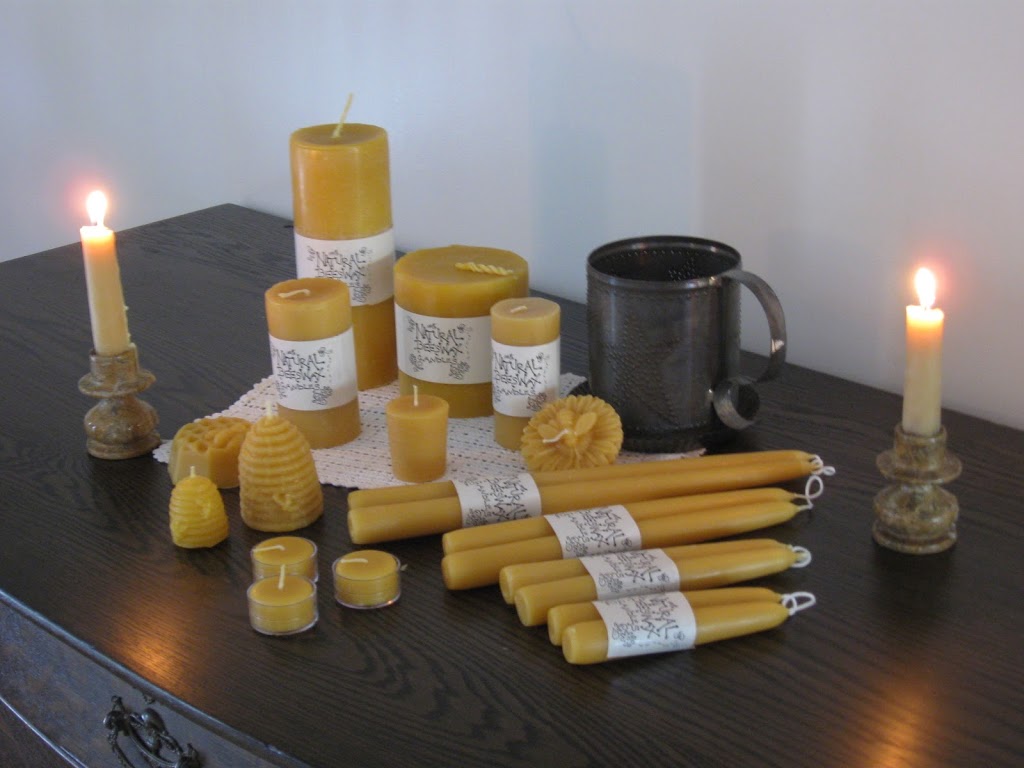 Natural Beeswax Candles | 8164 Wellington 8, Moorefield, ON N0G 2K0, Canada | Phone: (519) 638-0440