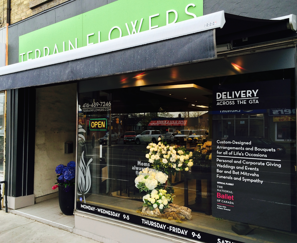 Terrain Flowers | 2847 Dufferin St, North York, ON M6B 3S4, Canada | Phone: (416) 489-7246