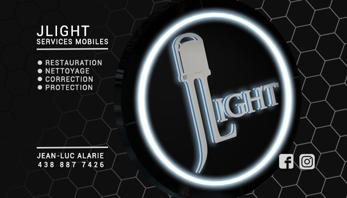 JLight Services Mobiles | 25 Rue De la Berge, Saint-Philippe, QC J0L 2K0, Canada | Phone: (438) 887-7426