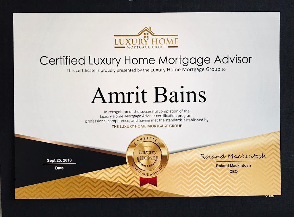 Amrit Bains - Dominion Lending Centres | 1670 North Service Rd E Suite 301, Oakville, ON L6H 1A7, Canada | Phone: (905) 593-3631