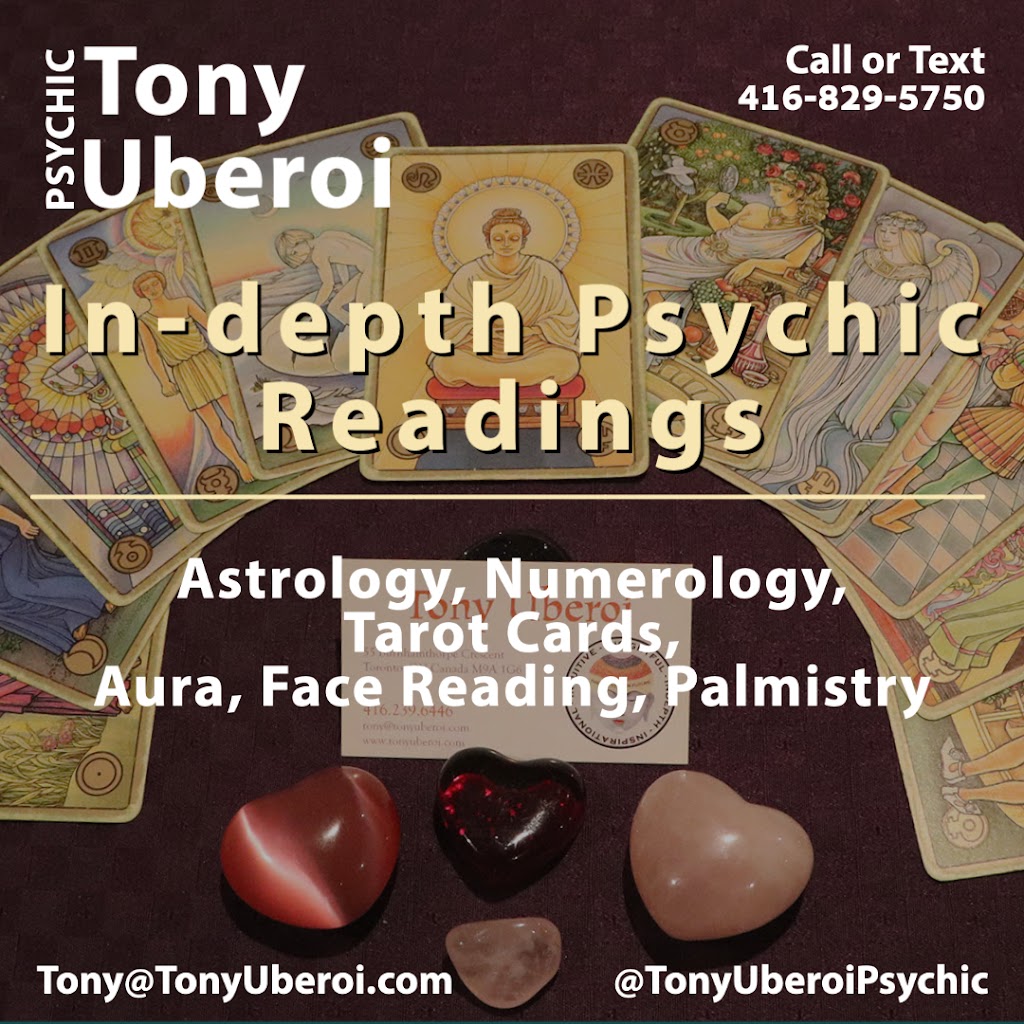 Tony Uberoi Psychic | 55 Burnhamthorpe Crescent, Etobicoke, ON M9A 1G6, Canada | Phone: (416) 829-5750