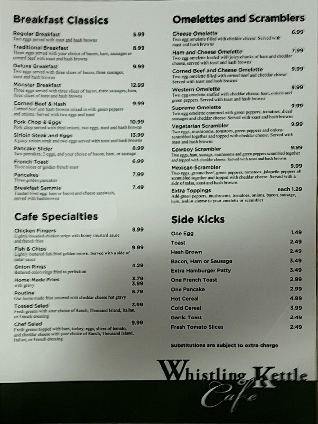 Whistling Kettle Cafe | 13022 50 St NW, Edmonton, AB T5A 4V9, Canada | Phone: (780) 473-5920