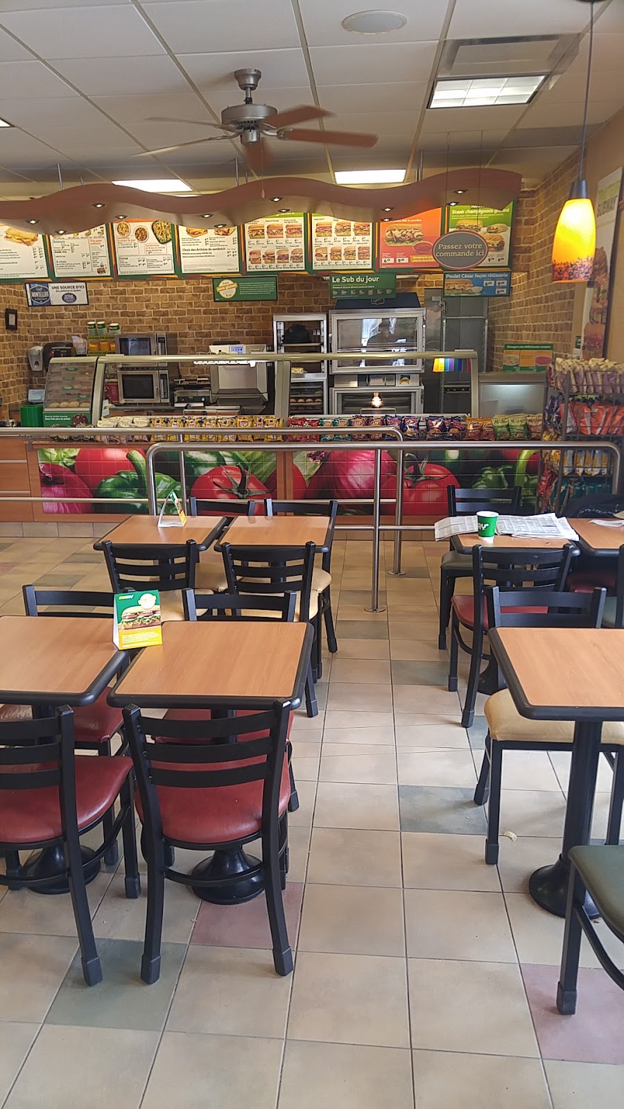 Restaurant SUBWAY | 106 Boulevard Bégin, Sainte-Claire, QC G0R 1V0, Canada | Phone: (418) 883-3393