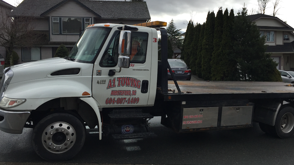 A1 Towing Services | 202 Lefeuvre Rd, Abbotsford, BC V4X 1A2, Canada | Phone: (604) 857-0707