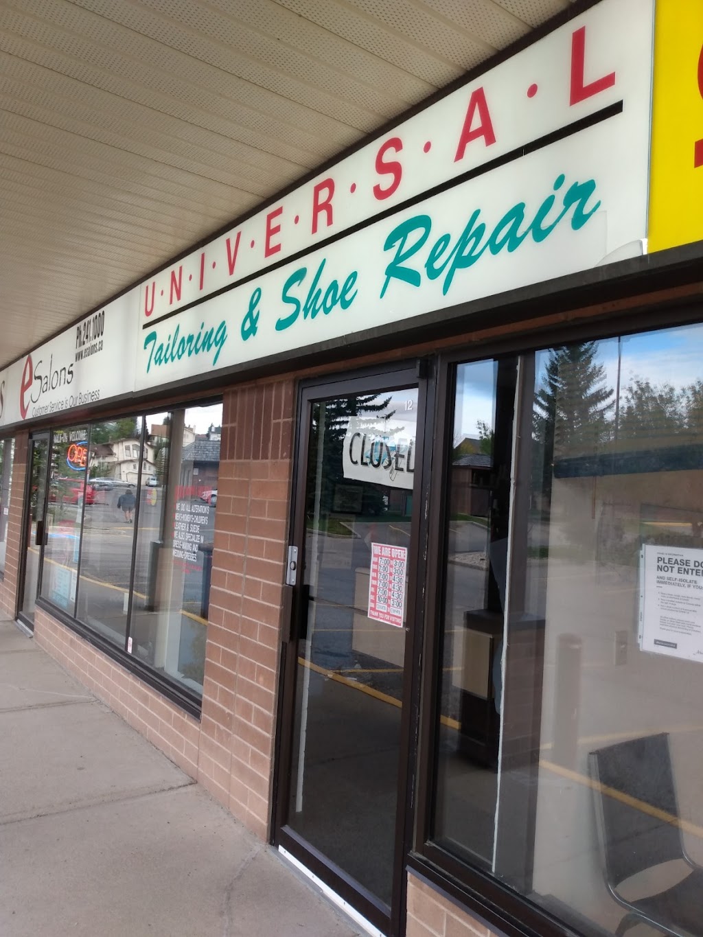 Universal Tailoring & Shoe Repair | 555 Hawkwood Blvd NW, Calgary, AB T3G 3K2, Canada | Phone: (403) 241-9404