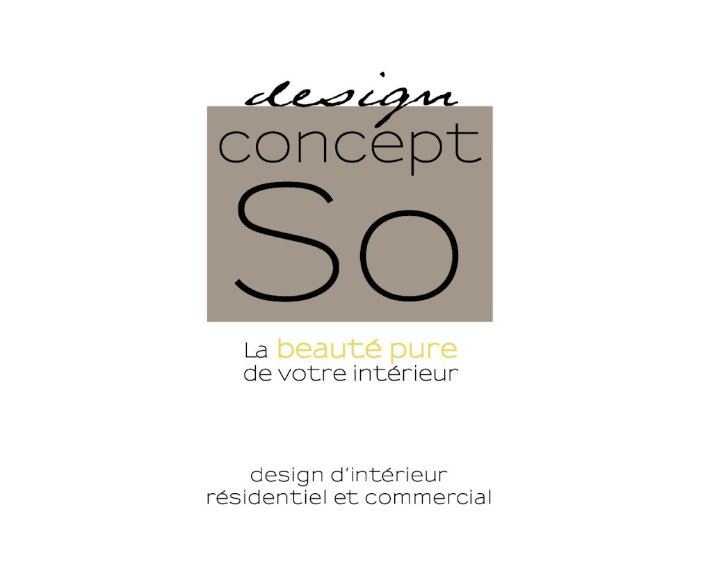 Design Concept So Inc | 4045 Rue Alfred Laliberté, Boisbriand, QC J7H 1P7, Canada | Phone: (450) 420-1999