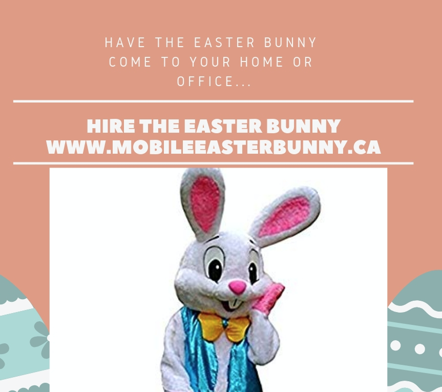 HIRE A EASTER BUNNY | 19133 73 Ave, Surrey, BC V4N 6S9, Canada | Phone: (604) 362-1001