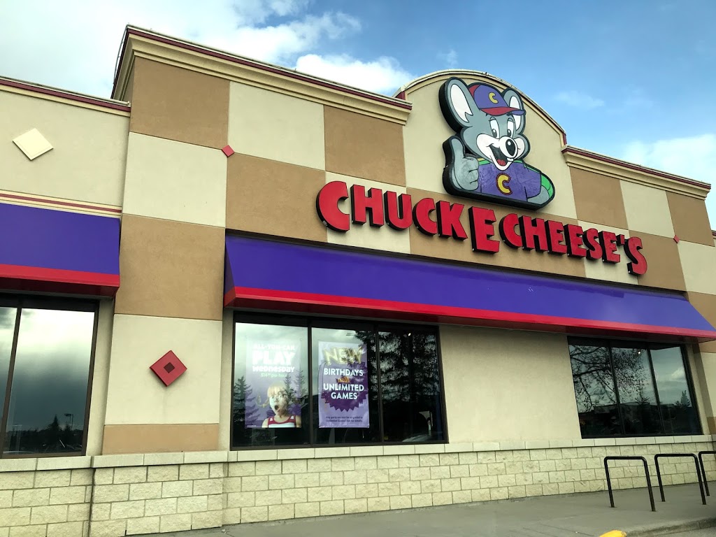 Chuck E. Cheese | 2612 32 St NE, Calgary, AB T1Y 7L8, Canada | Phone: (403) 294-0112