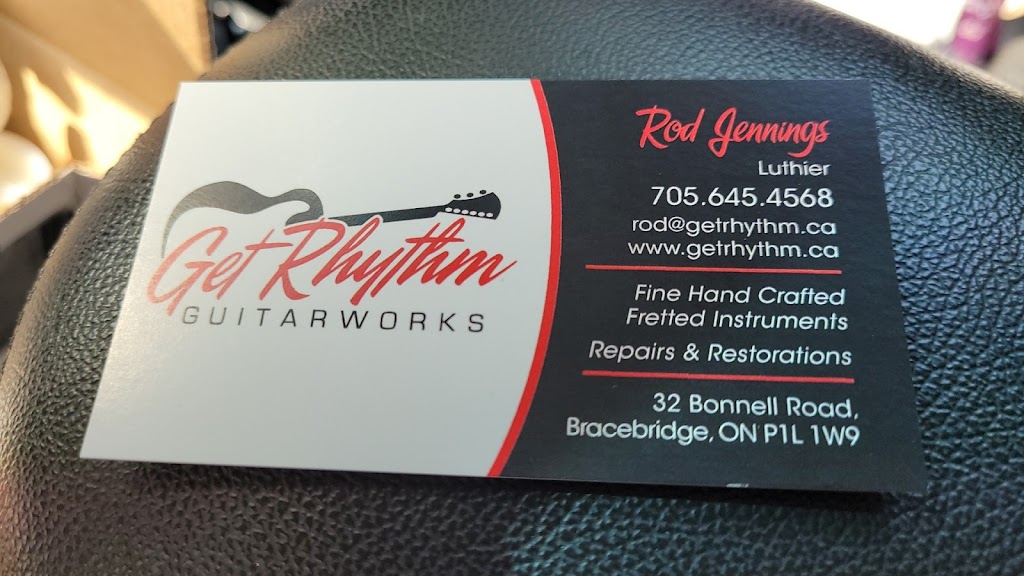 Get Rhythm Guitarworks | 32 Bonnell Rd, Bracebridge, ON P1L 1W9, Canada | Phone: (705) 645-4568