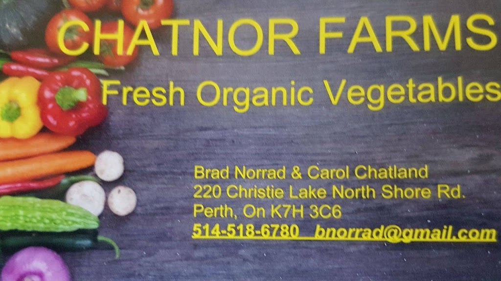Chatnor Farms | 218 Christie Lake North Shore Rd, Perth, ON K7H 3C6, Canada | Phone: (514) 518-6780