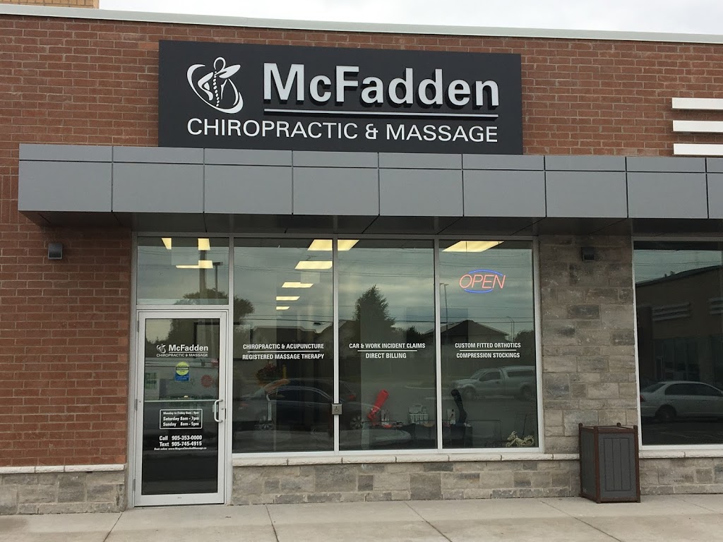 McFadden Chiropractic and Massage Niagara | 8279 Lundys Ln unit A5, Niagara Falls, ON L2H 1H5, Canada | Phone: (905) 357-0004